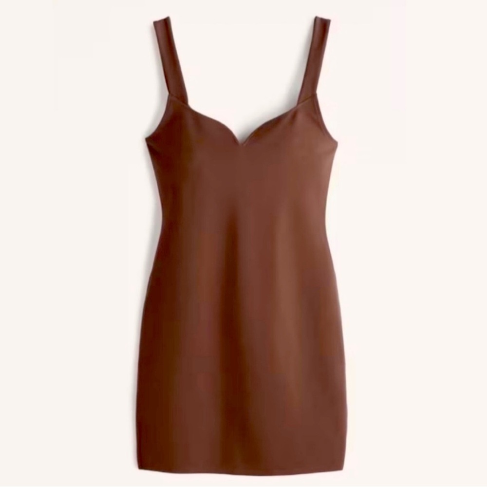 Mocha Brown Bodycon dress